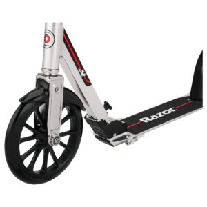 A6 Scooter front wheel in silver