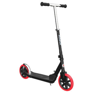 Carbon Lux scooter side view