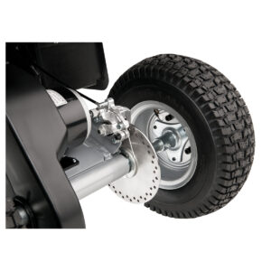 DirtQuad in red disc brake