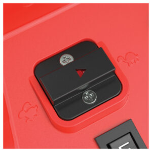 DirtQuad in red switch cover