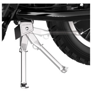 MX125 in black kickstand