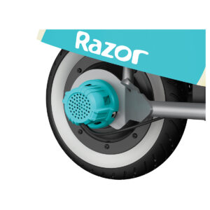 PocketMod Petite in blue hub motor