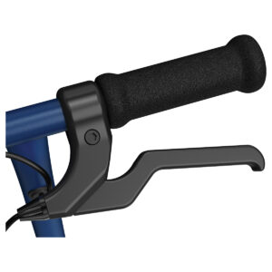 PowerCore E95 in blue brake lever