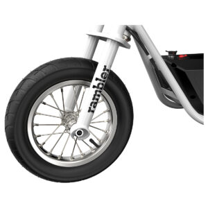 Rambler 12 in white front tire